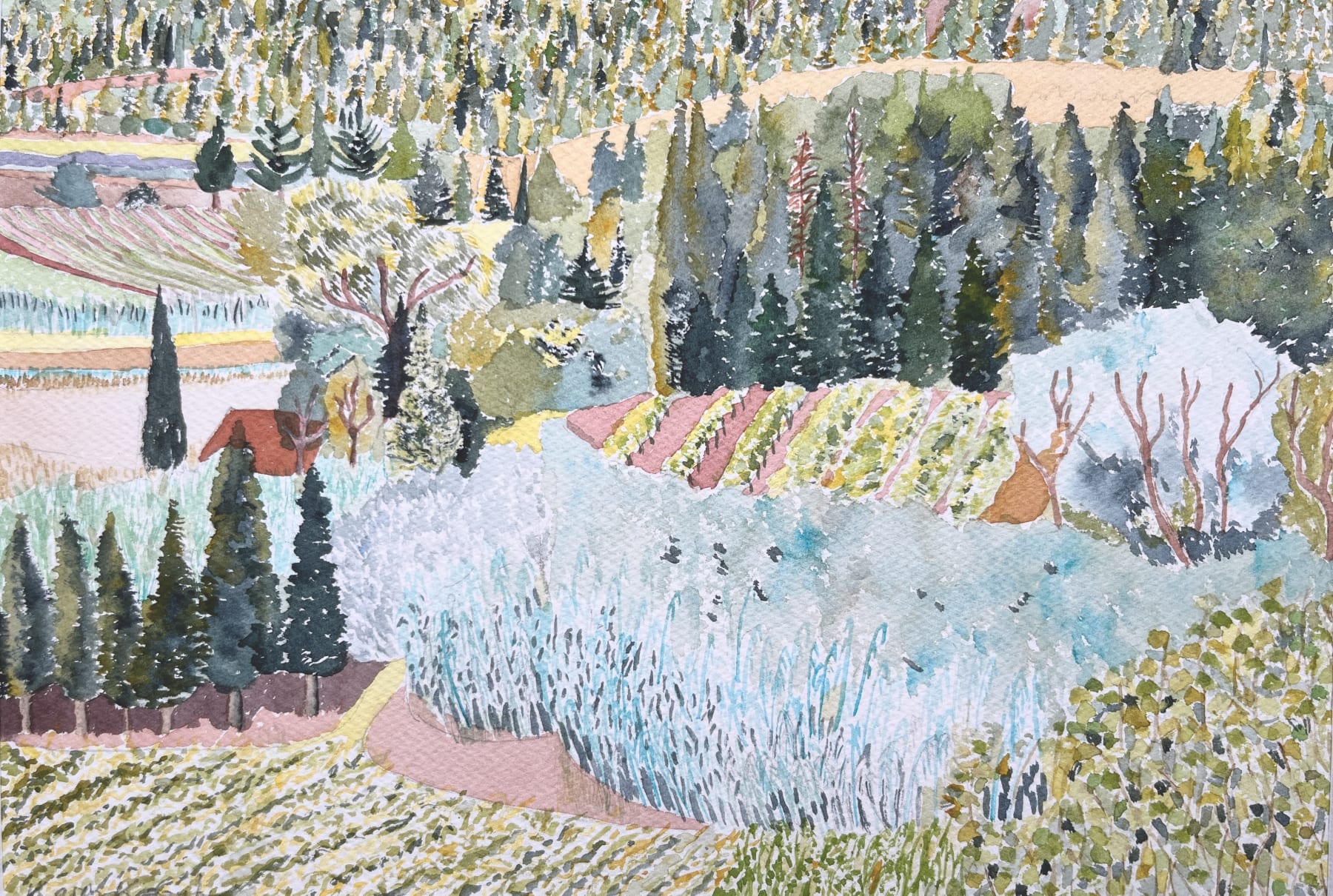 Karen Keogh, The Potager