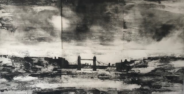 Jason Hicklin, East from London Bridge, 2019
