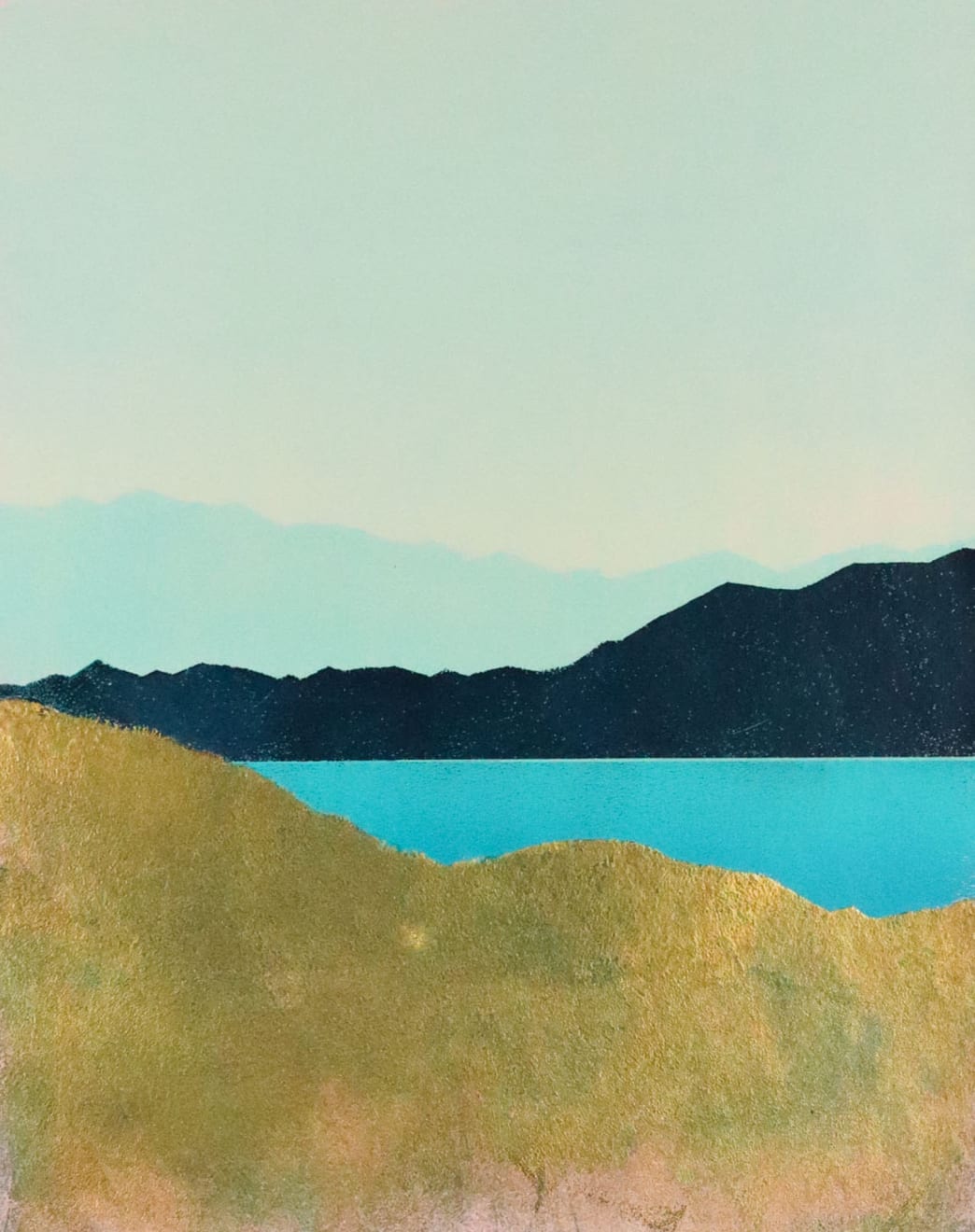 Hamish Macaulay, View of a Tarn 3, 2025