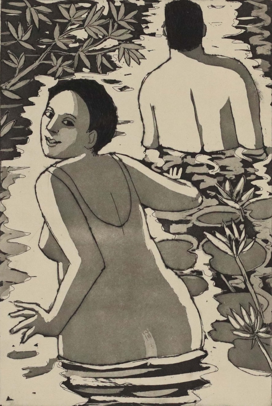 Anita Klein, Into the Lagoon, 2025