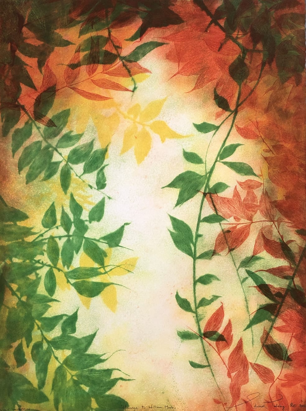Edward Twohig, Homage to William Morris 56, 2022