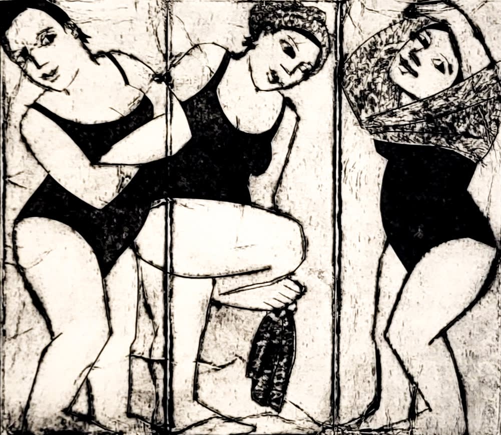 Anita Klein, Ladies Changing, 2024