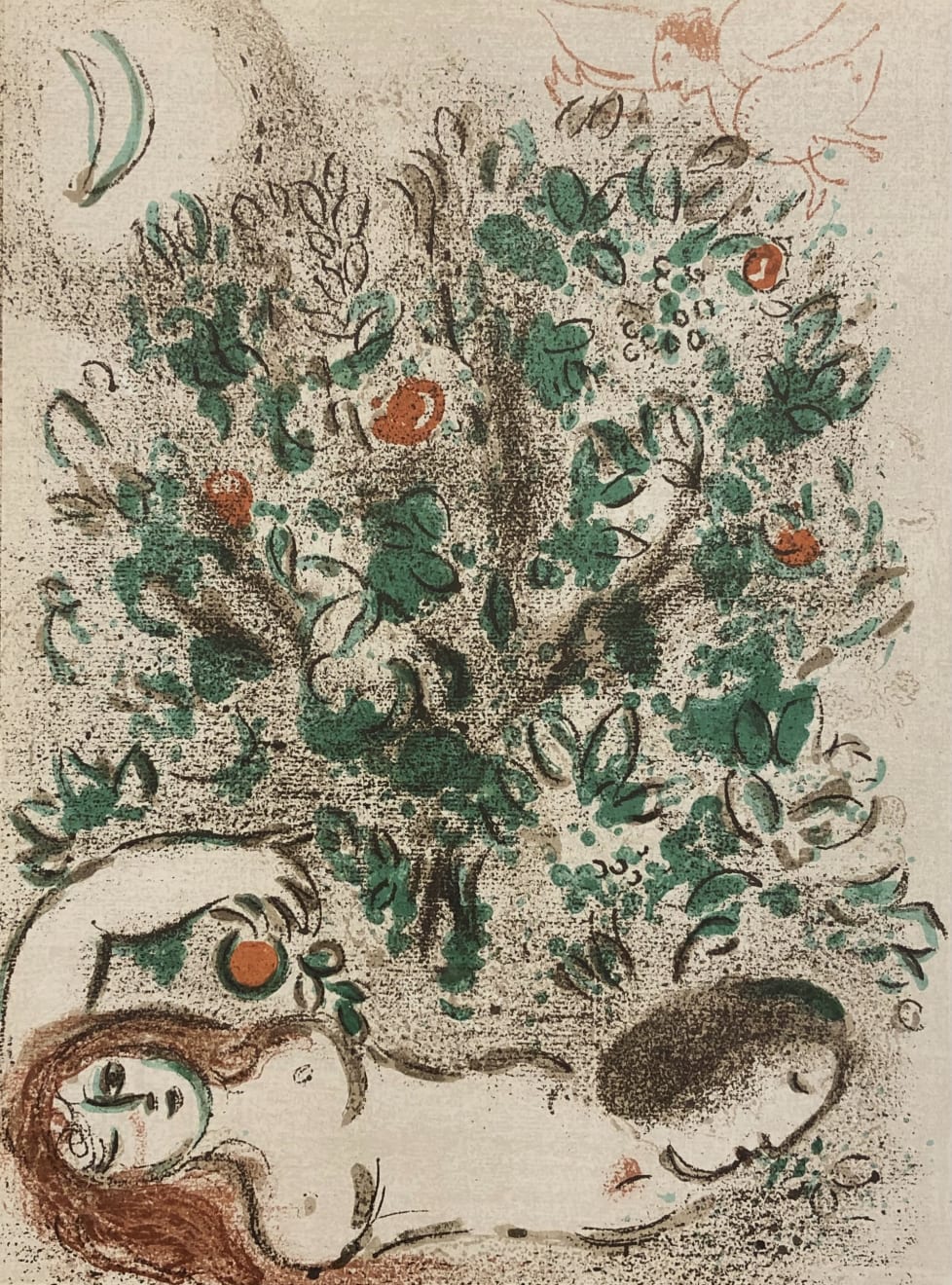 Marc Chagall, The Garden of Eden (I), 1960