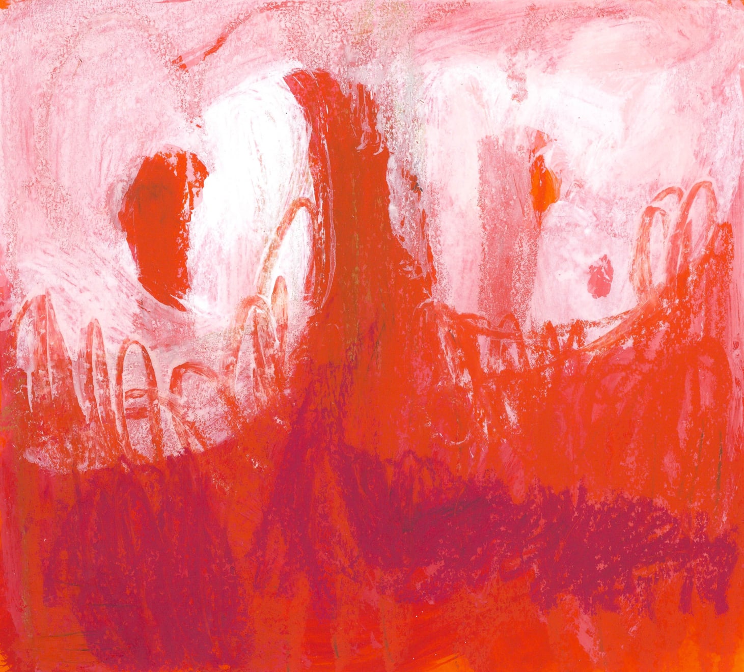 Nigel Swift, Clouds and Streetlights, Italian Garden in April XVII, 2025