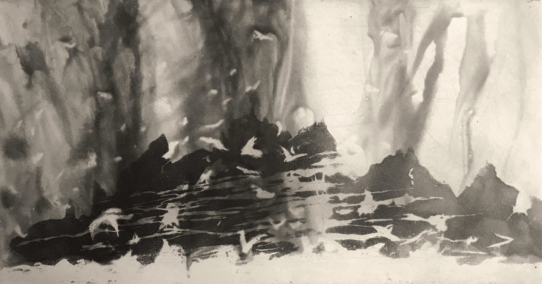 Norman Ackroyd, Sun and Rain - Skellig - Co. Kerry, 2020