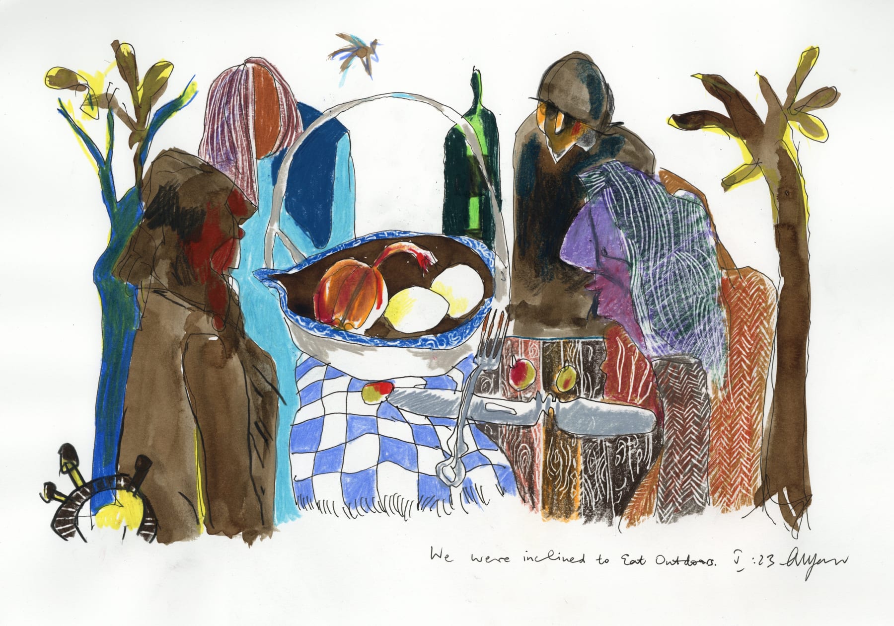 Andrew Marr, We Were Inclined to Eat Outdoors V:23, 2023