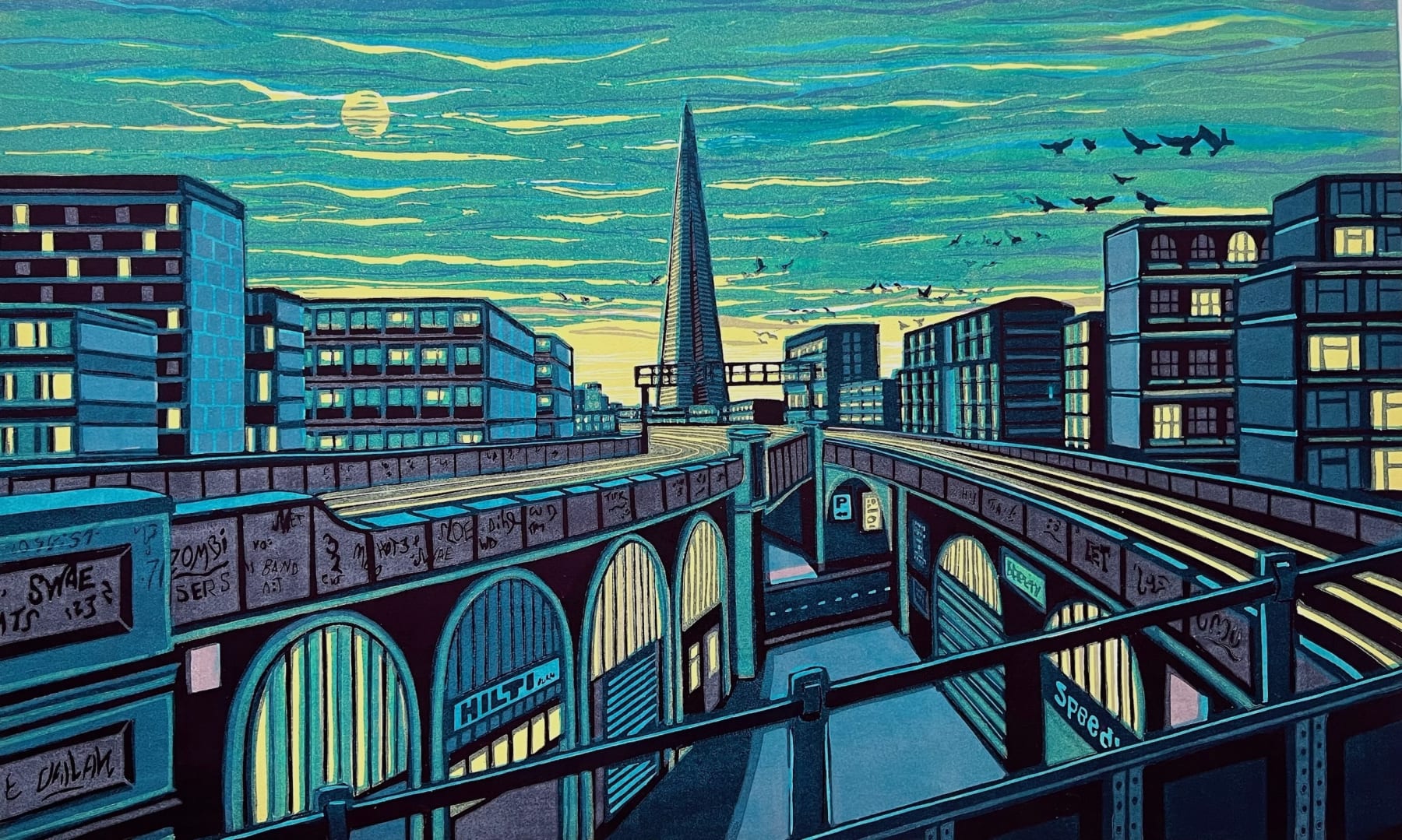 Gail Brodholt, Some High, Lonely Tow’r, 2019
