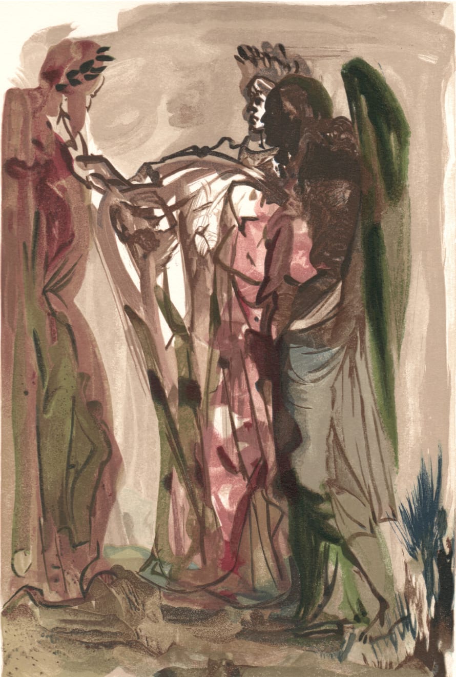Salvador Dalí, The Proud (Purgatory: Canto 11), 1960-64