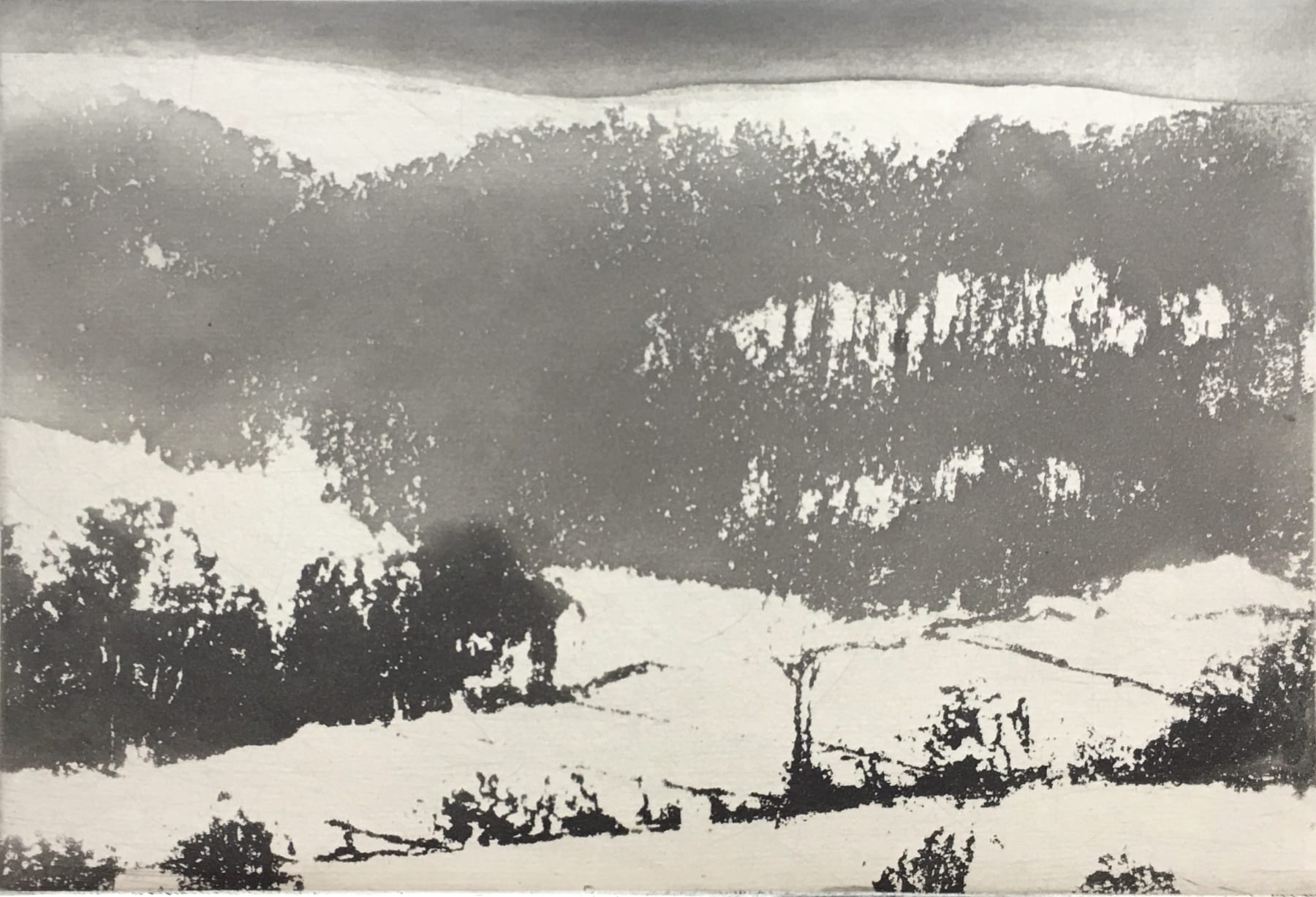 Norman Ackroyd, Under Hambleton, 2019
