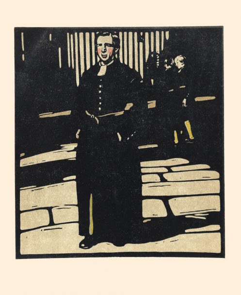 Summer Auction 2021, LOT 145: William Nicholson - Bluecoat Boy (Newgate Street), 1898