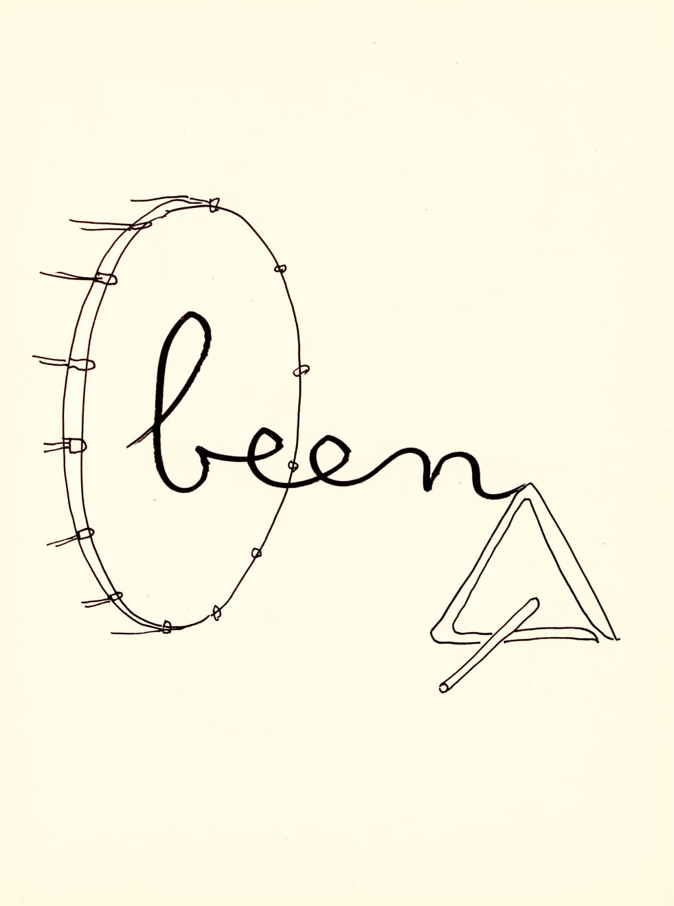 Man Ray, B - Been, 1948