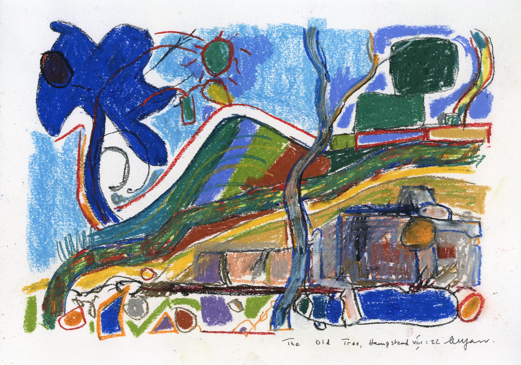 Andrew Marr, The Old Tree, Hampstead VIII:22, 2022