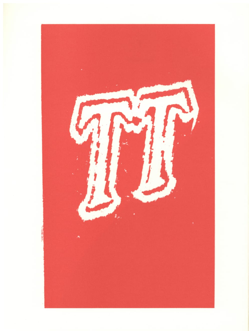 David Hockney, 'T' from 'Hockney's Alphabet' , 1991