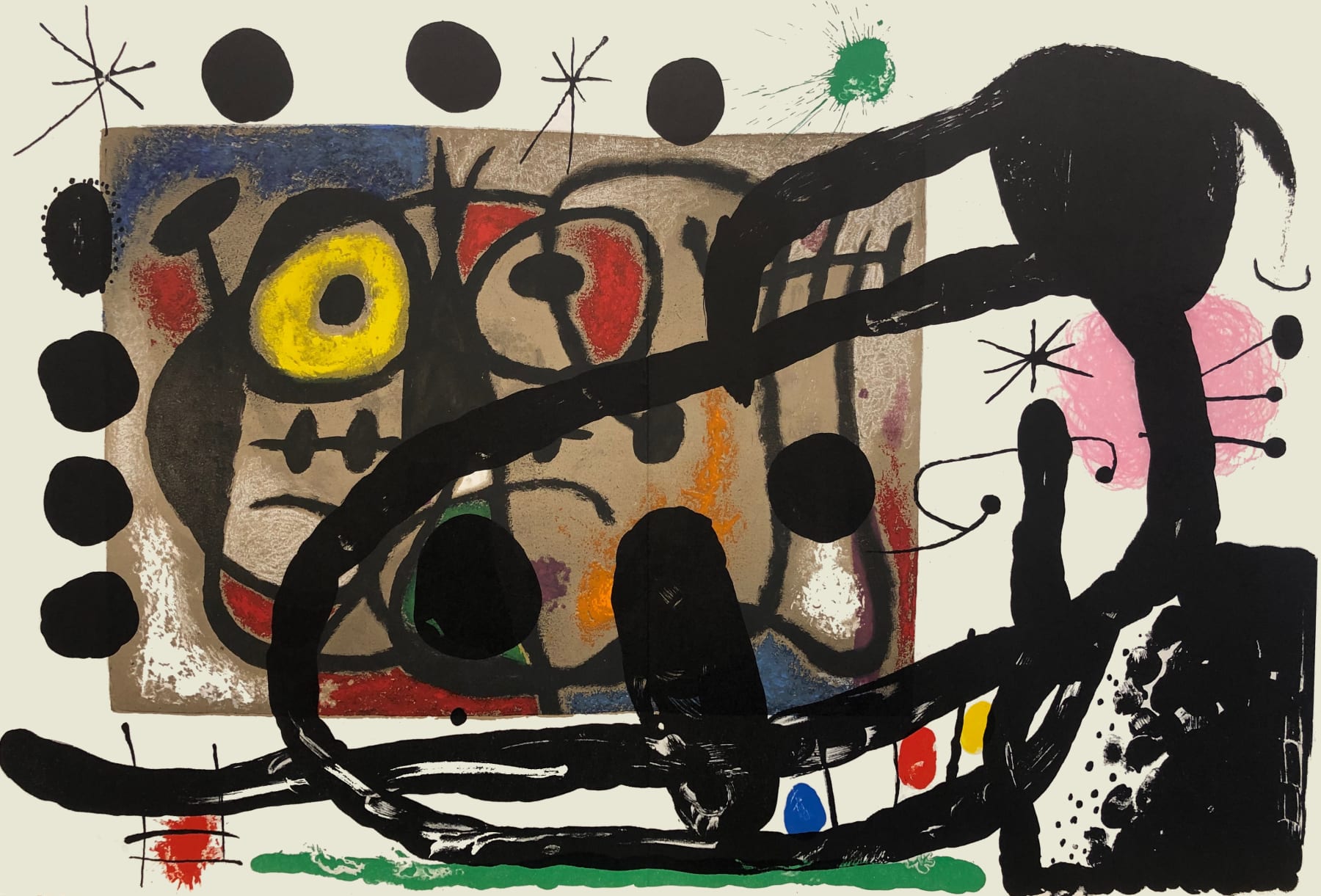 Joan Miró, From ‘Derrière le Miroir - Joan Miró: Cartons’, 1965