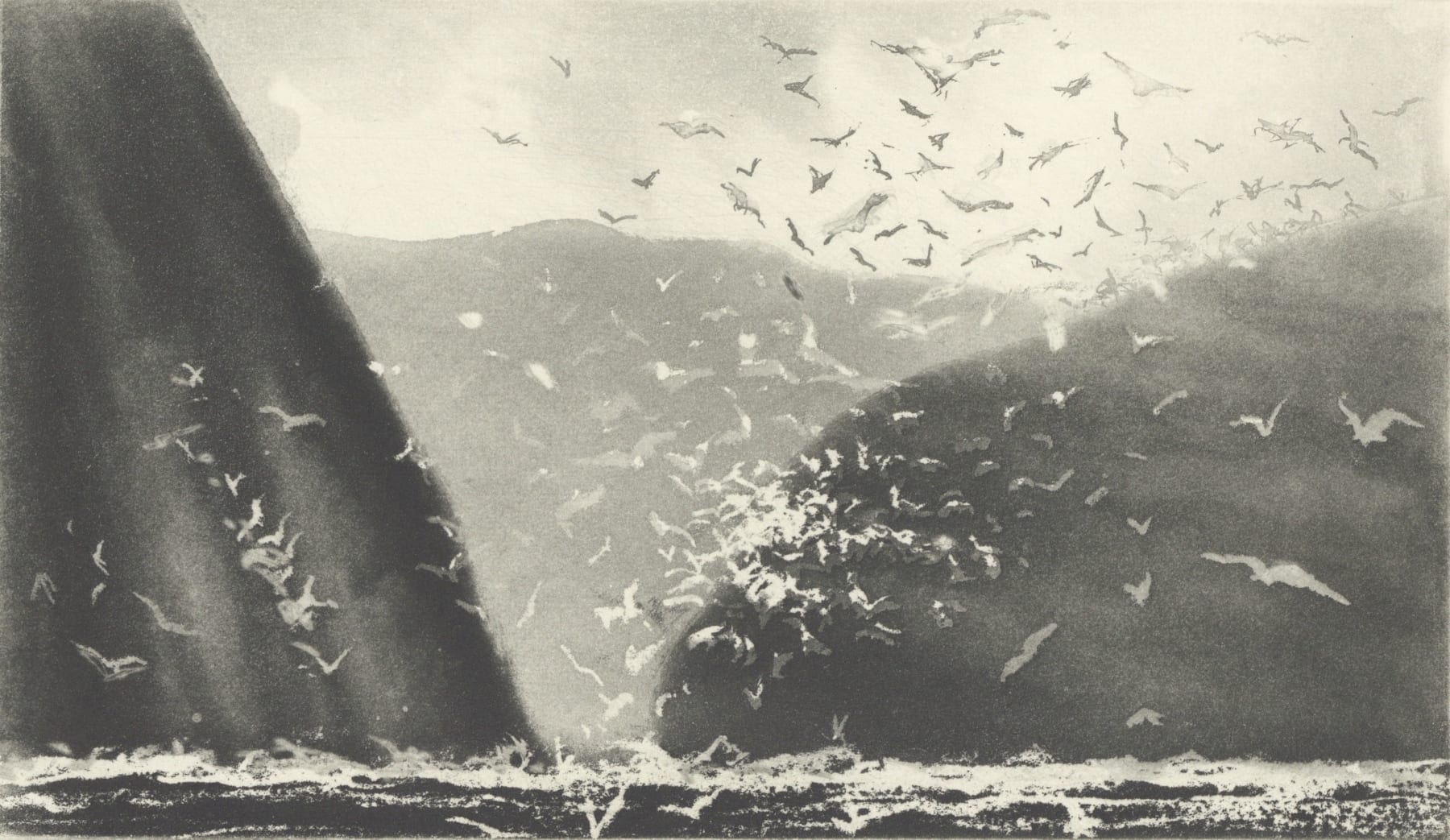 Norman Ackroyd, Clare Island, Co Mayo, 2023