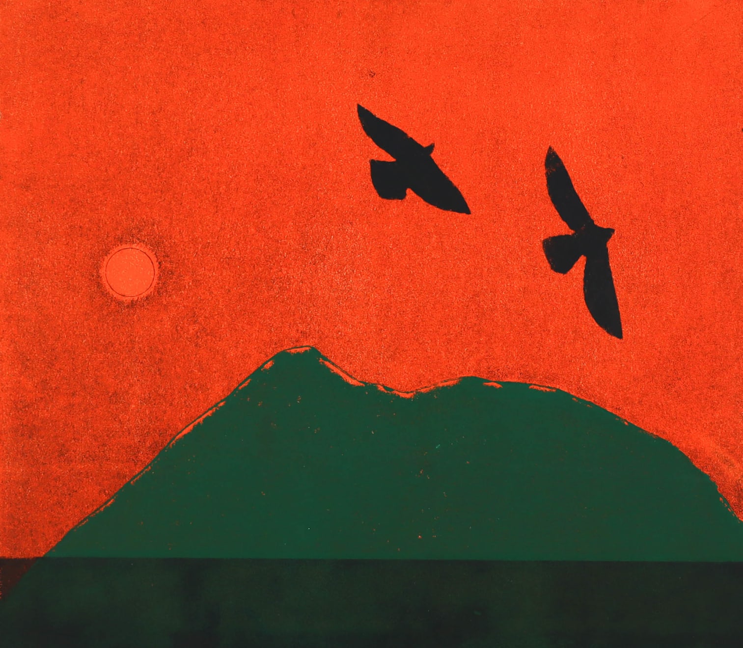 Nigel Swift, Orange Sky, 2020