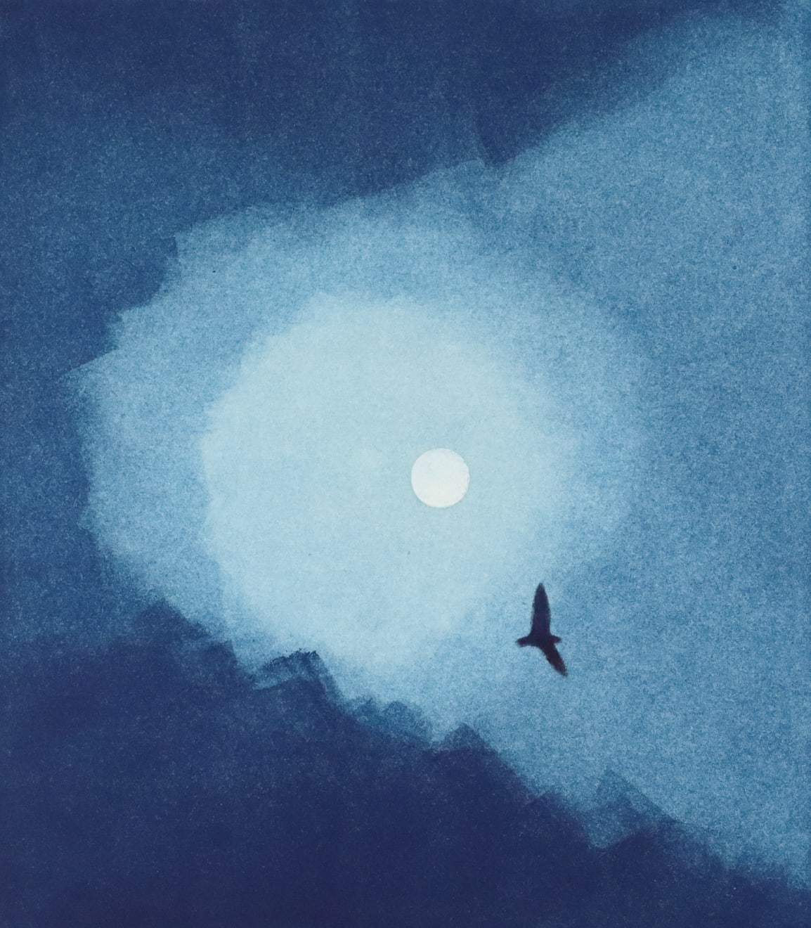 Christmas Secret Bid Auction 2025, LOT 209 - Nigel Swift: Birds above Morn, 2020