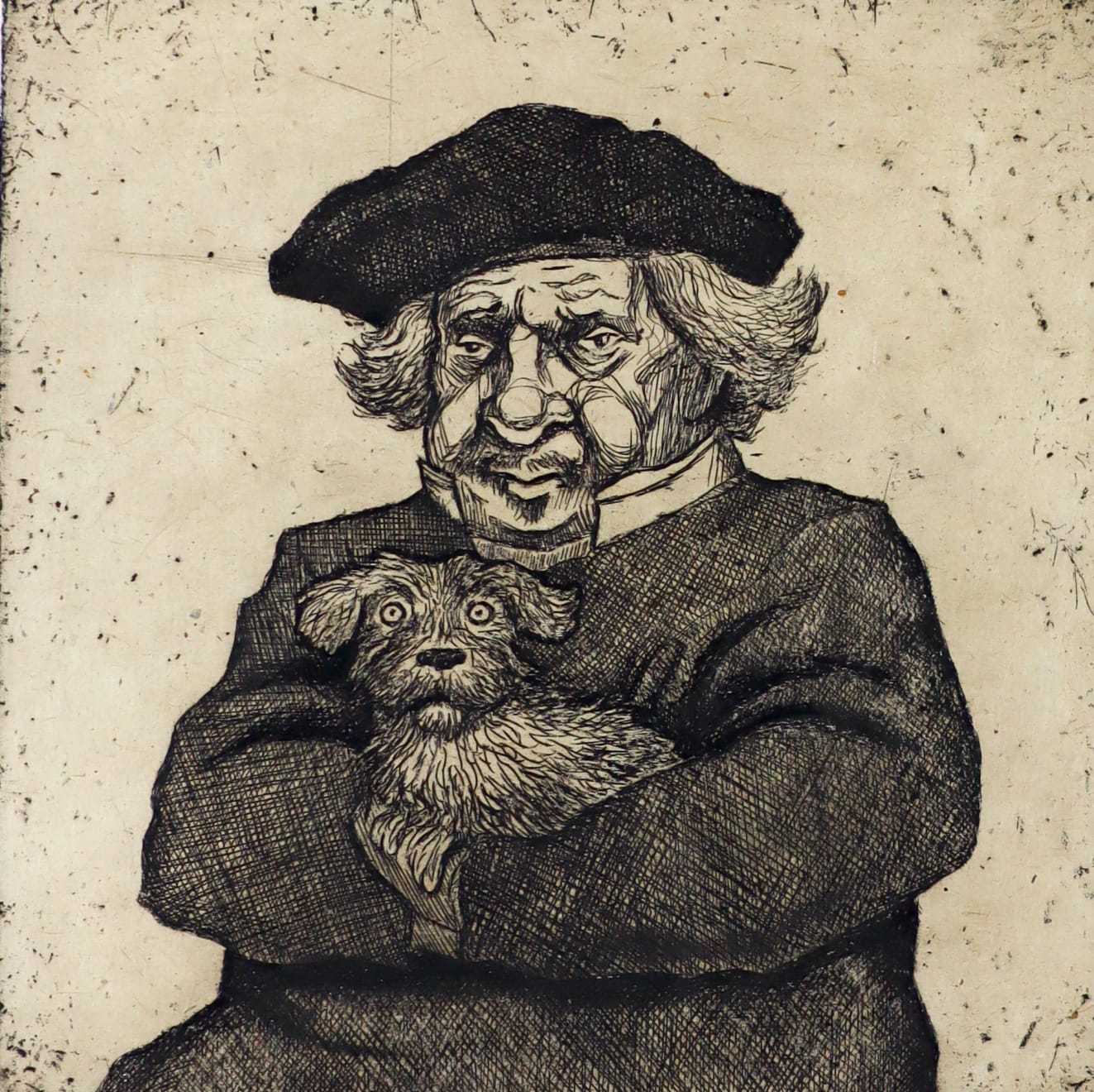 Mychael Barratt, Rembrandt’s Dog IV, 2025