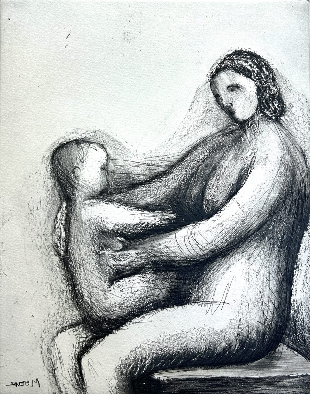 Henry Moore, Mother and Child XIII, 1983