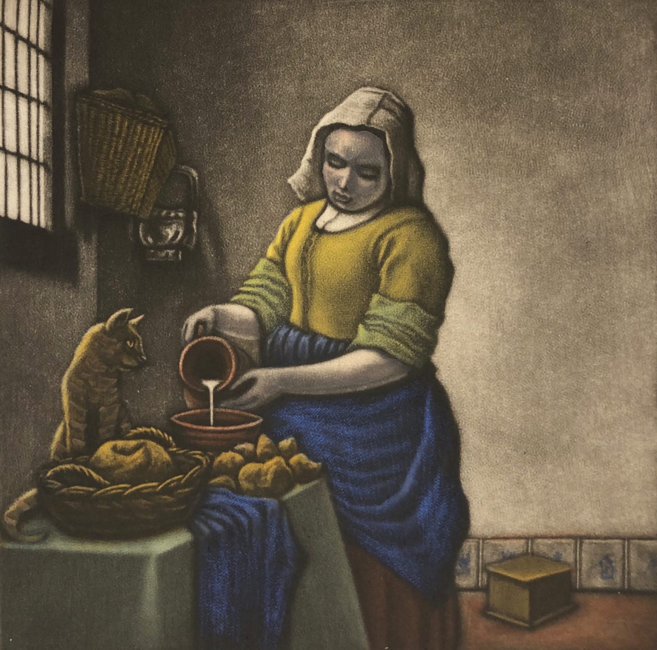 Mychael Barratt, Vermeer's Cat, 2022