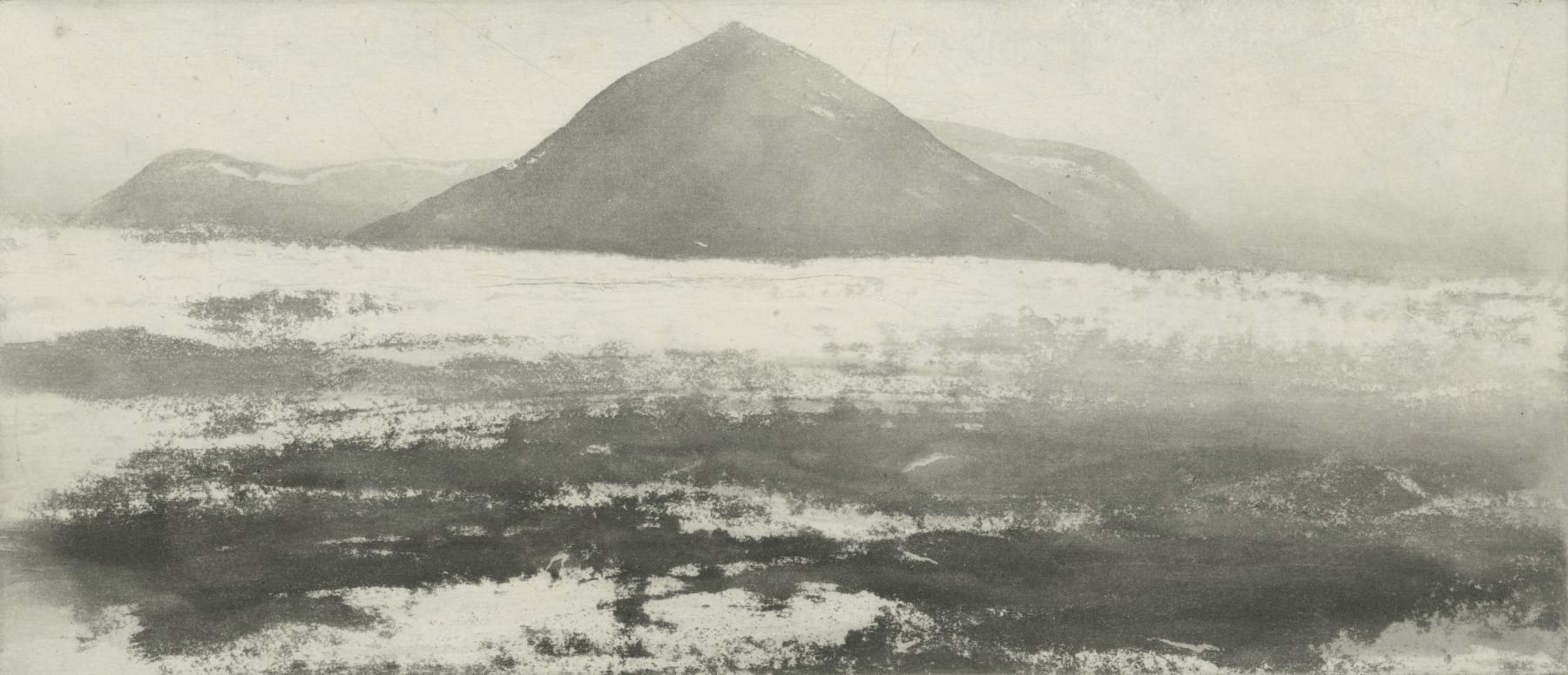 Norman Ackroyd, Mingulay from Pabbay, 2019