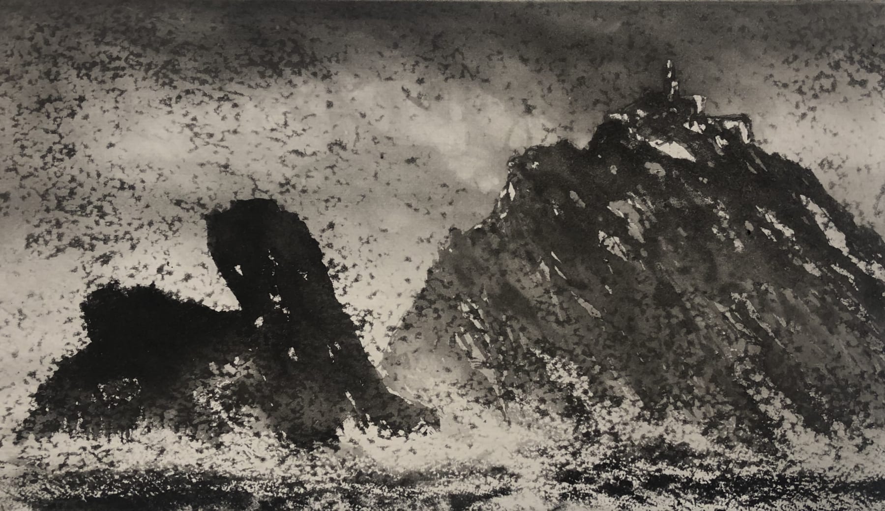 Norman Ackroyd, Parrot Rock Co. Mayo, 2020