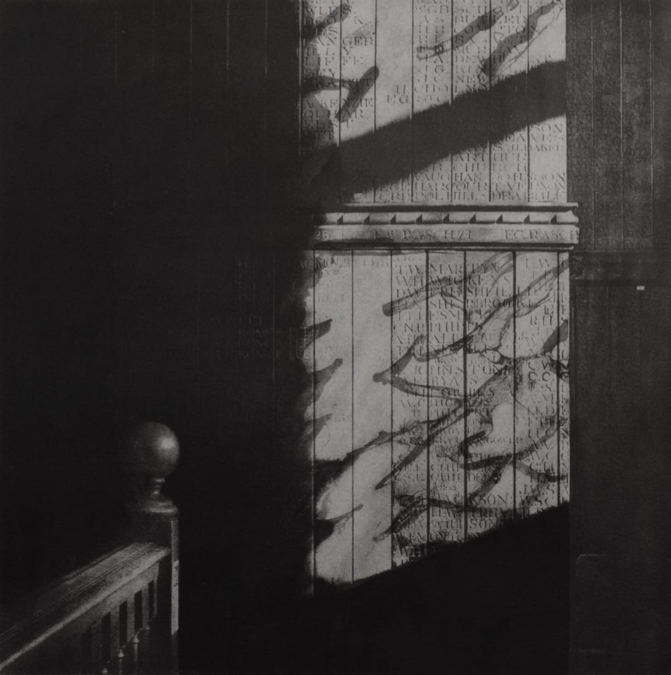Lucy Bainbridge, Stairs to Headmaster's Room, 2019