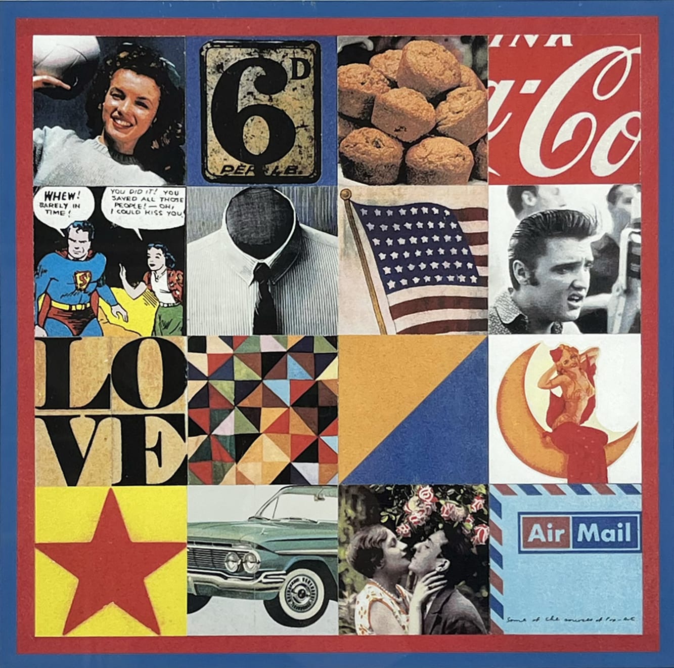 Peter Blake, Some of the Sources of Pop Art I, 1999
