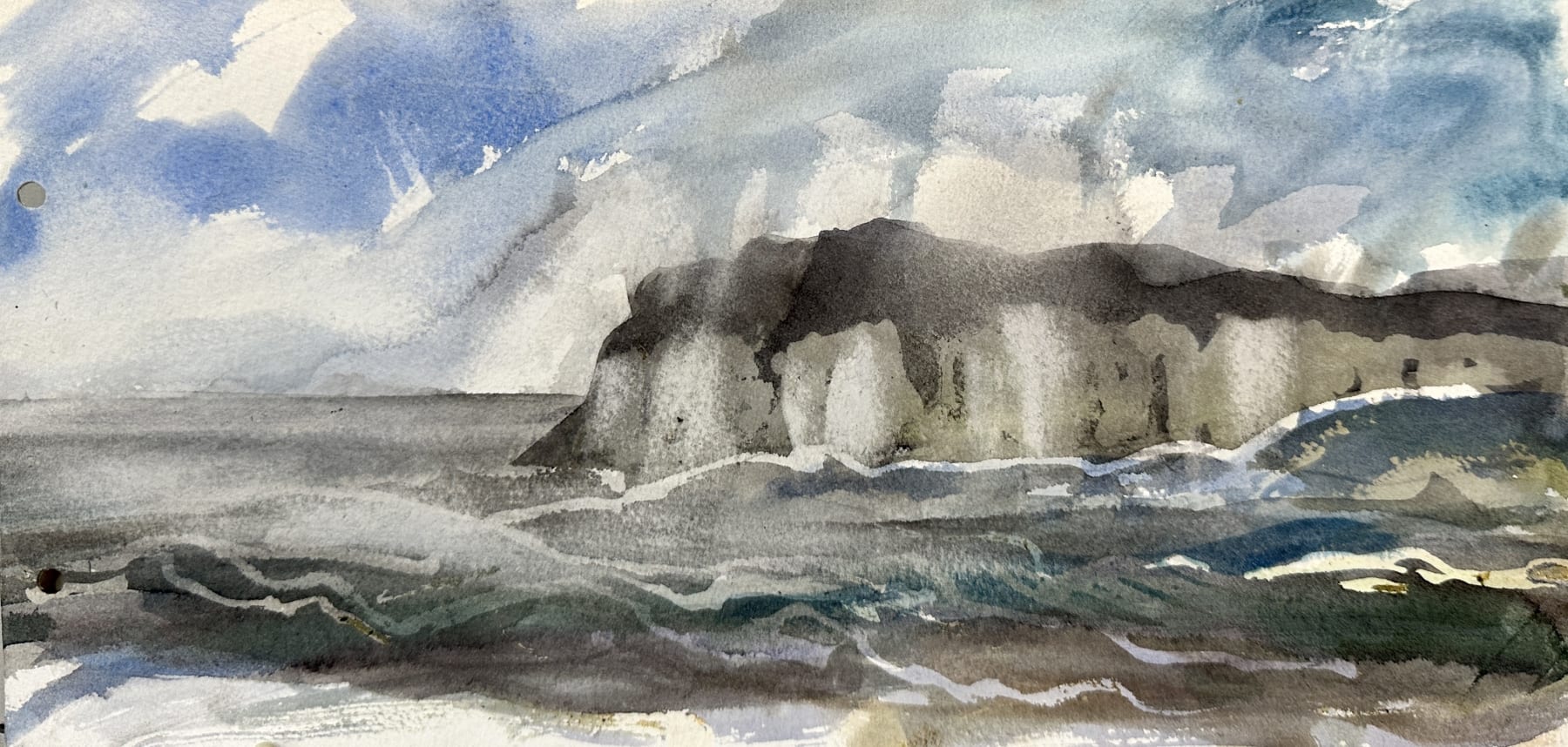 Norman Ackroyd, Boulby, 2014