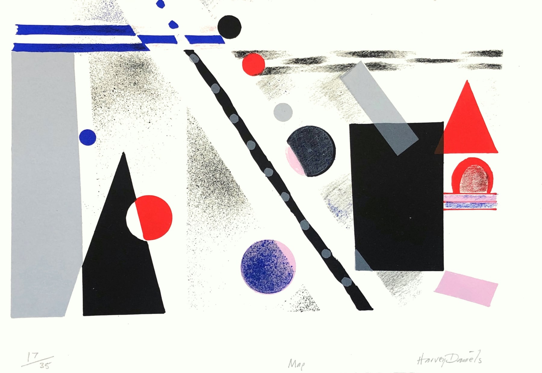 Harvey Daniels, Map