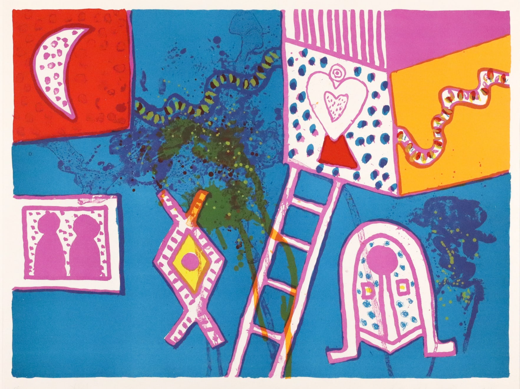 Alan Davie, Foxwatch XVI, 1970
