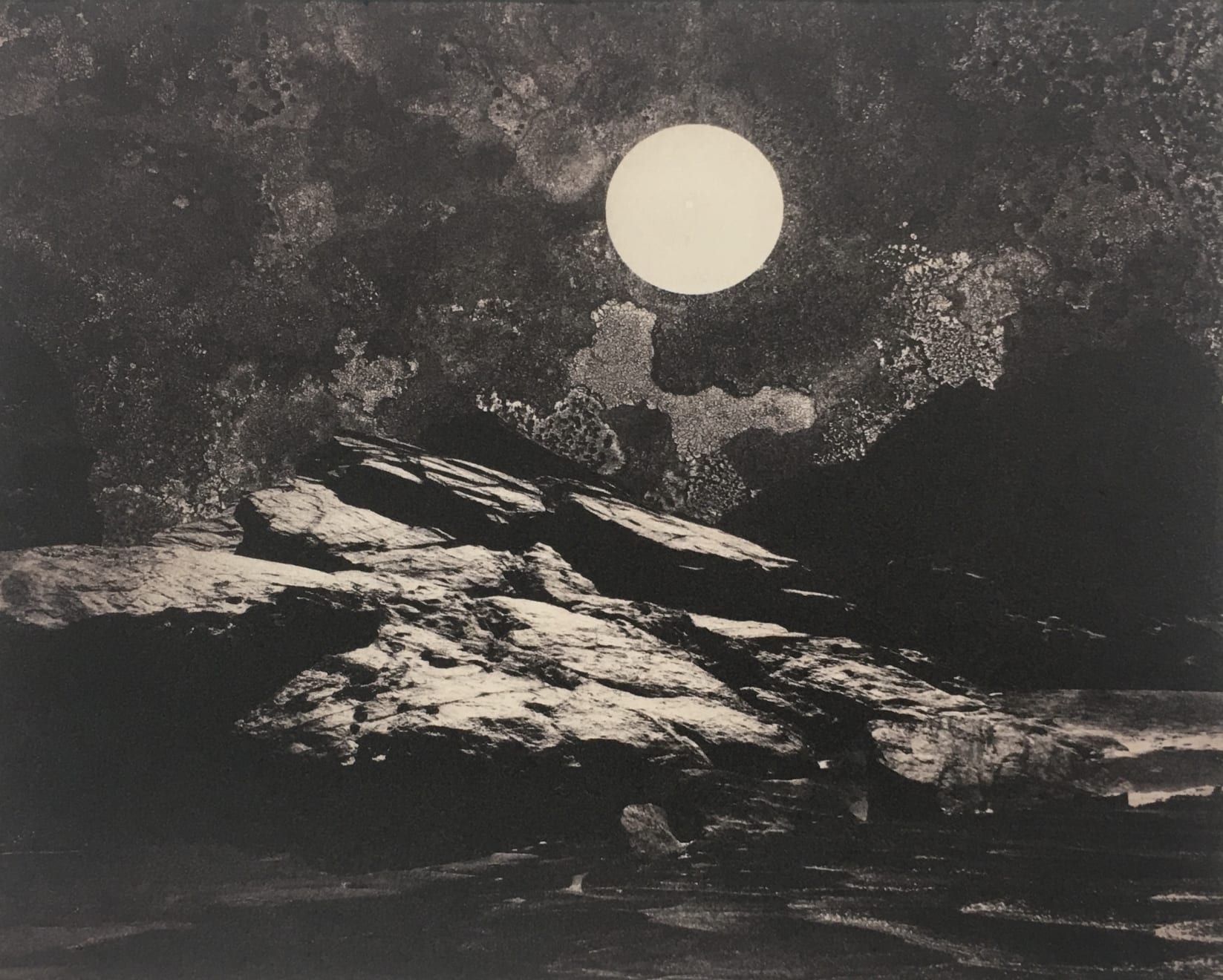 Christmas Secret Bid Auction 2024, LOT 112: Rebecca Holmes - Cloudy Night, 2020
