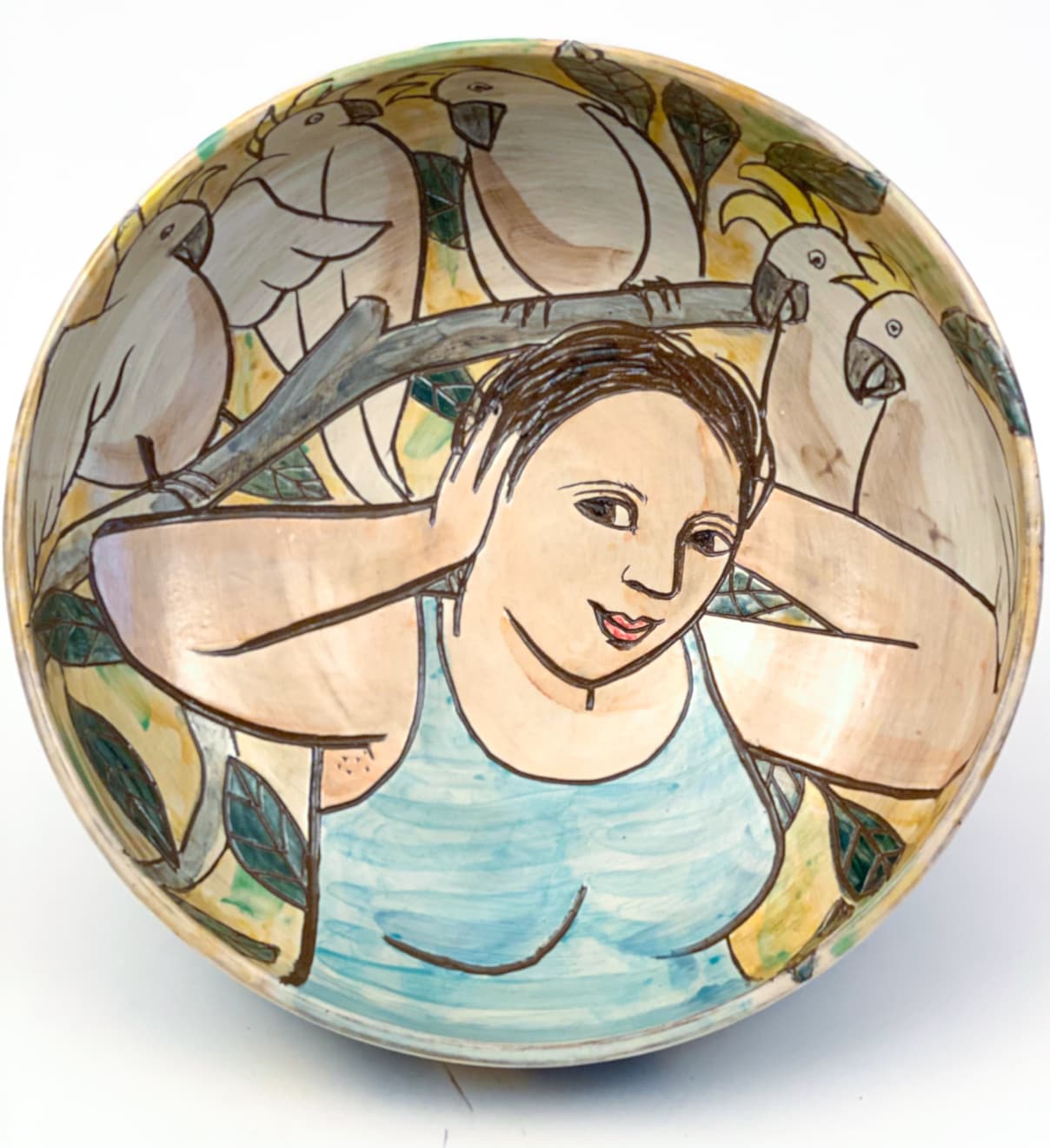 Anita Klein, Noisy Cockatoos, 2025