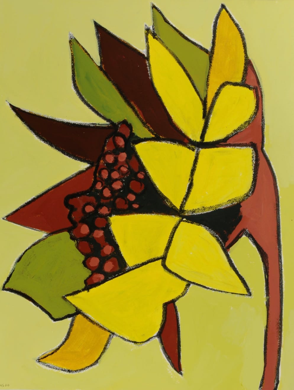 Nigel Swift, Untitled 280 (Sunflower) , 2020