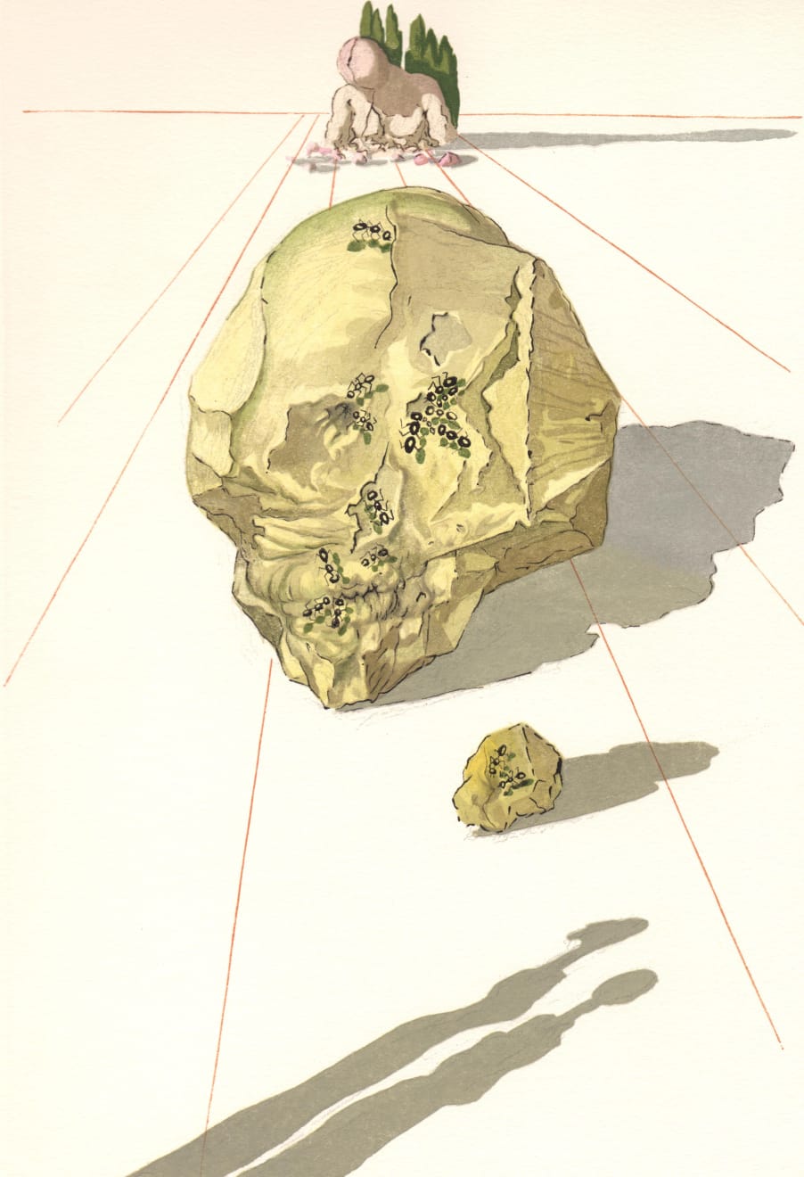 Salvador Dalí, The Torment of Hypocrites (Inferno: Canto 23), 1960-64