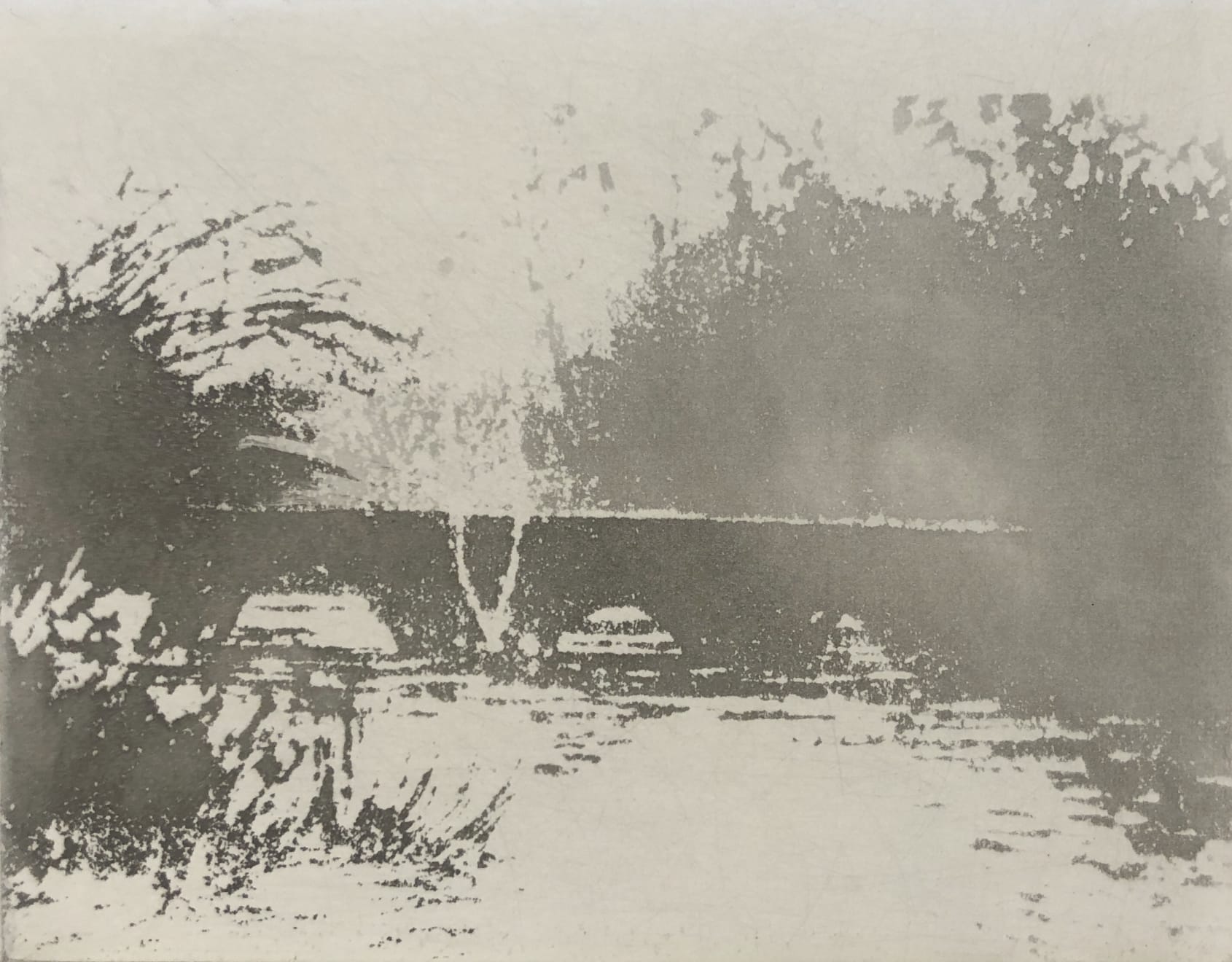 Norman Ackroyd, Widford Daybreak, 2013