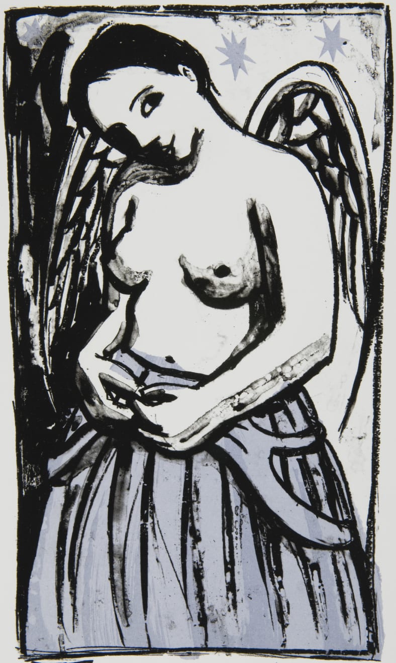 Anita Klein Studio Sale, Angel With Blue Skirt (TP), 2006