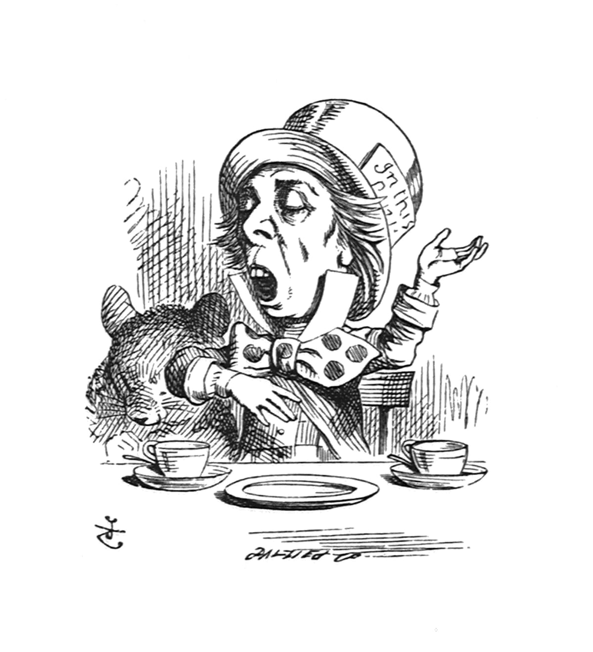 John Tenniel, Twinkle, twinkle little bat! How I wonder what you’re at!, 1988