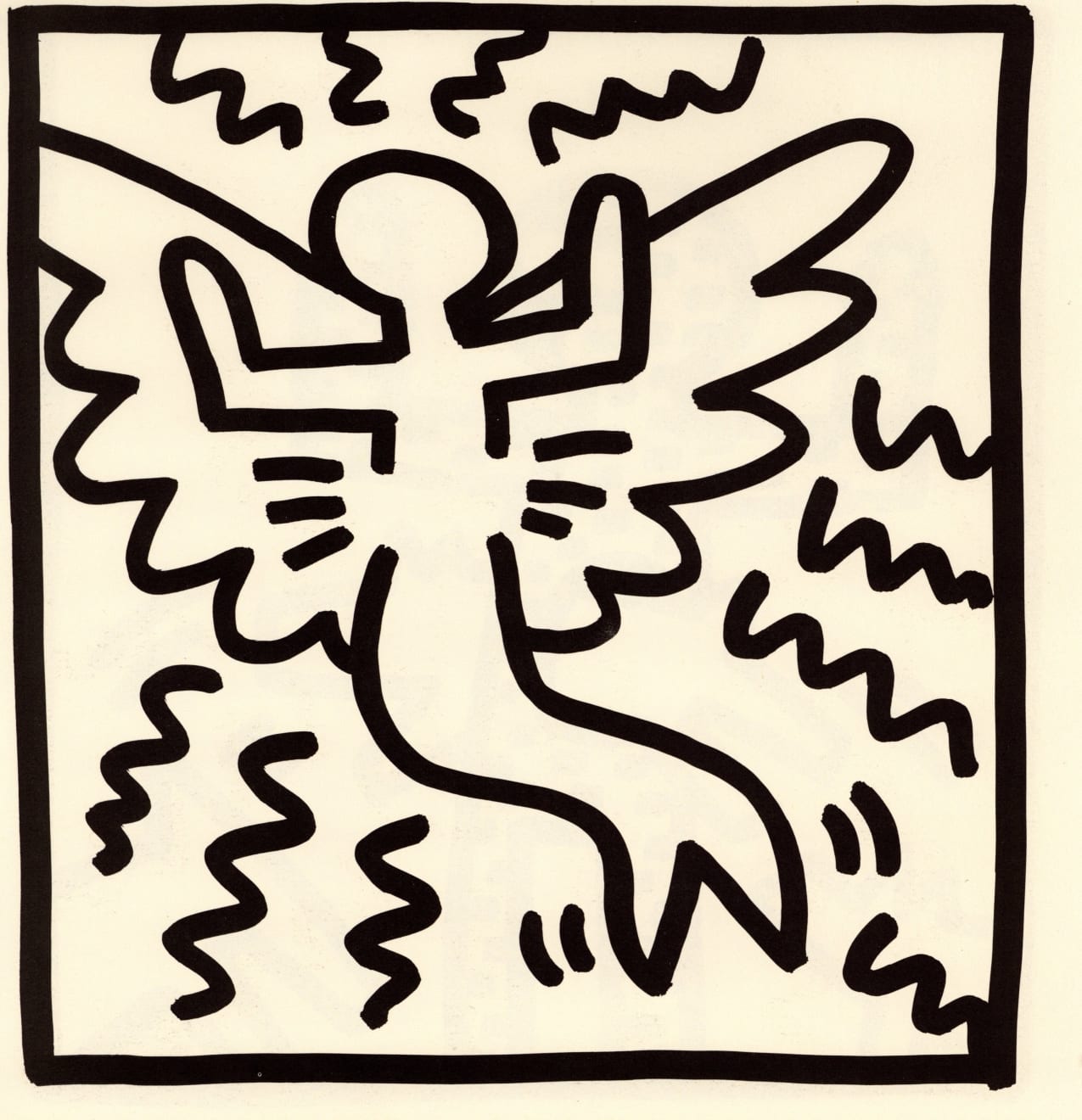 Keith Haring, Coloring Book XX, 1982