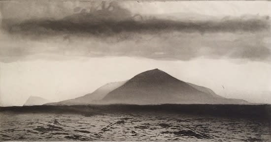 Norman Ackroyd, Isle of Pabbay, 2017