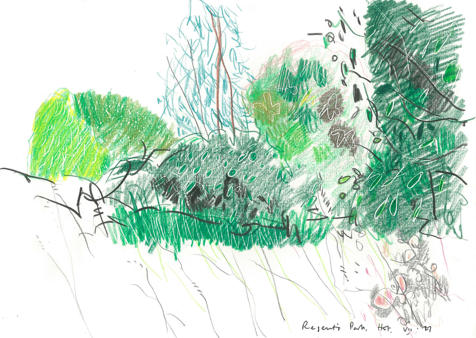 Andrew Marr, Regent's Park, Hot VII:21, 2021