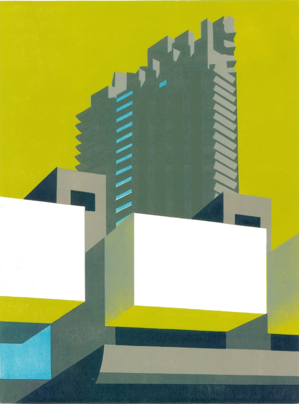 Paul Catherall, Barbican Lime, 2017