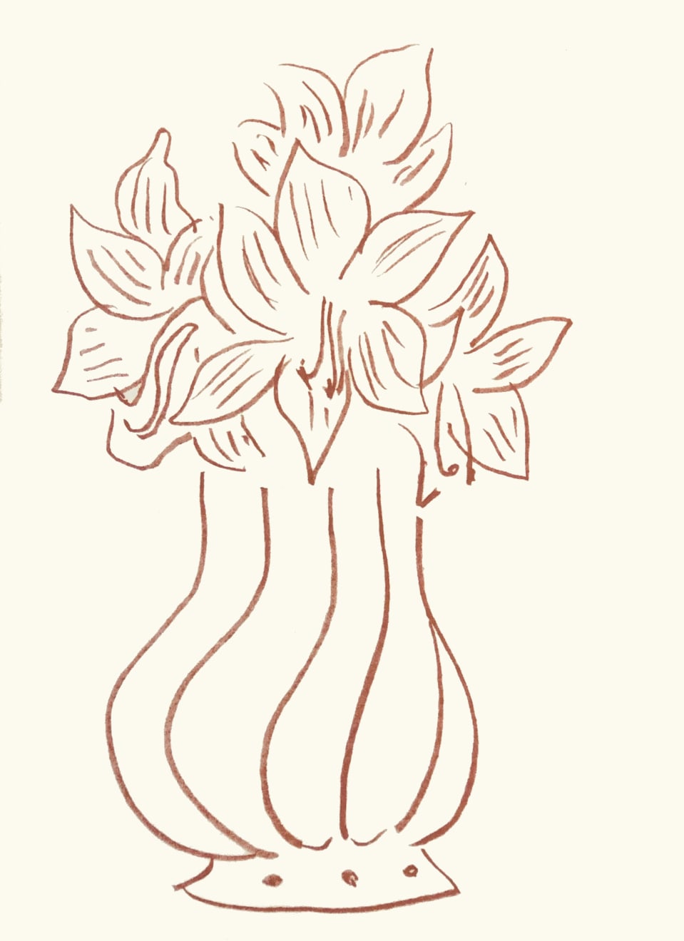 Henri Matisse, Plate 173. Florilège des Amours de Ronsard , 1948