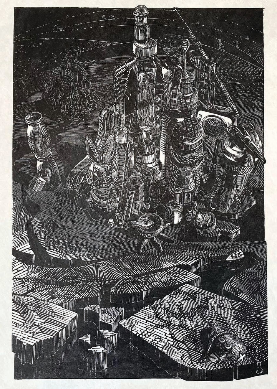 Anne Desmet, Land of Beacons, 2022