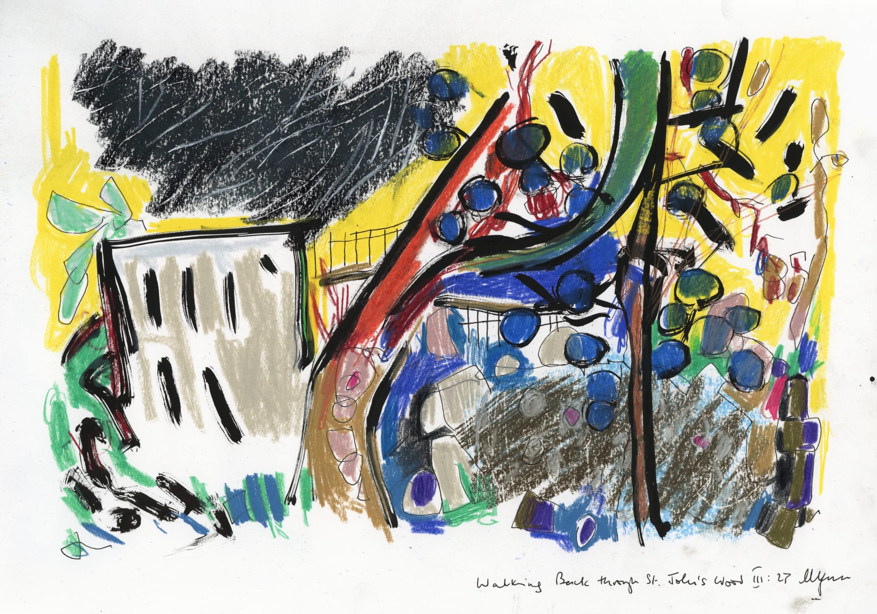 Andrew Marr, Walking Back Through St. John’s Wood III:23, 2023