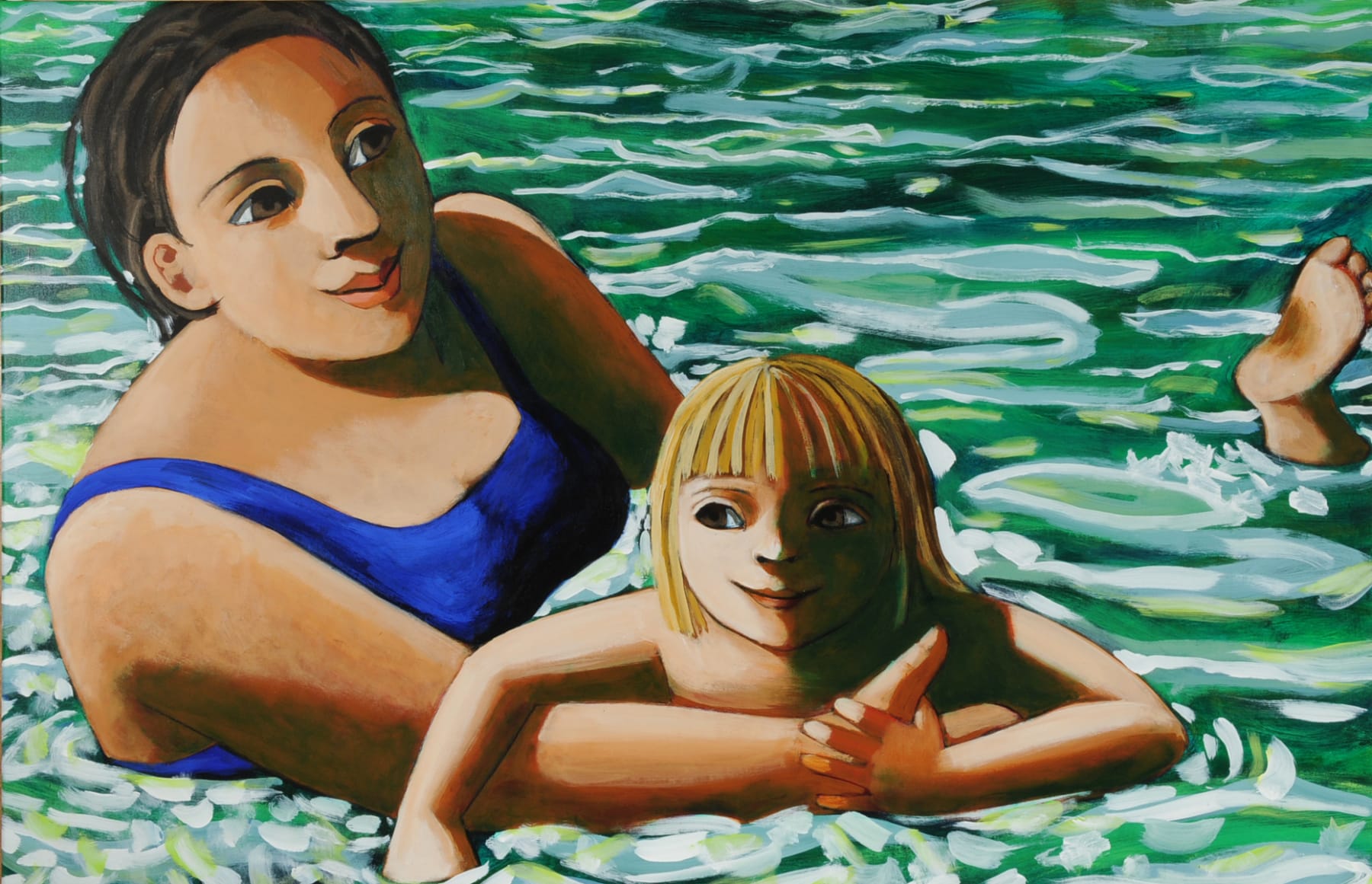 Anita Klein Studio Sale, Lois in the River, 2022