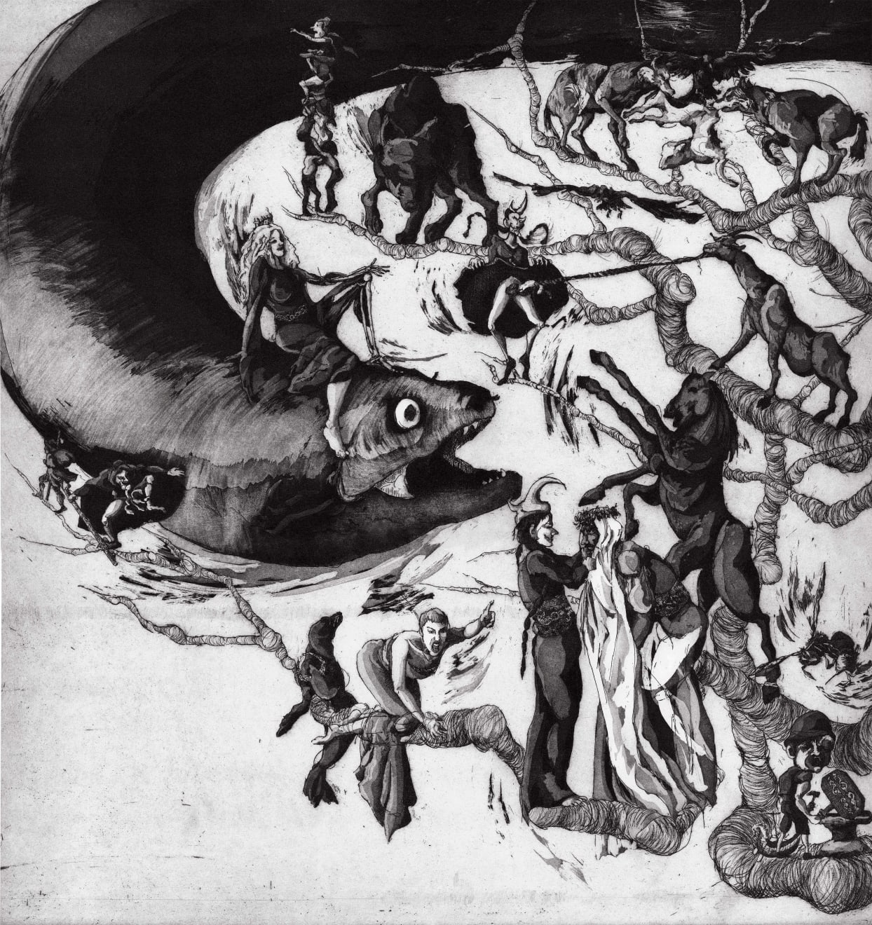 Maite Cascón, Trickster's Tree V, 2021