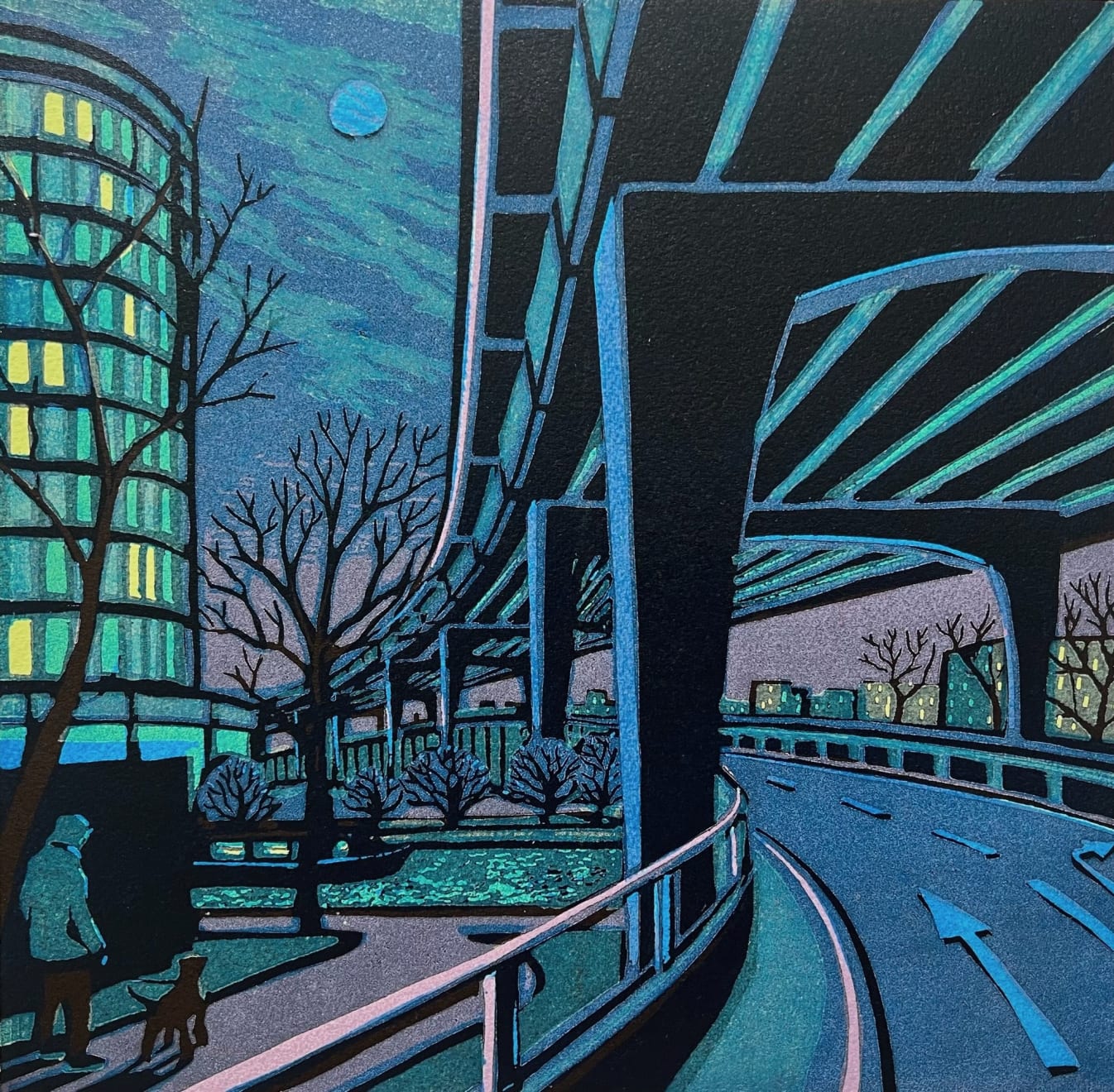 Gail Brodholt, Night Haunts, 2020