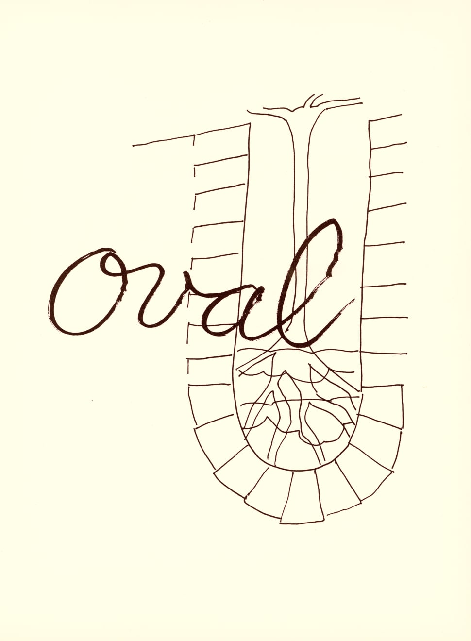 Man Ray, O - Oval, 1948