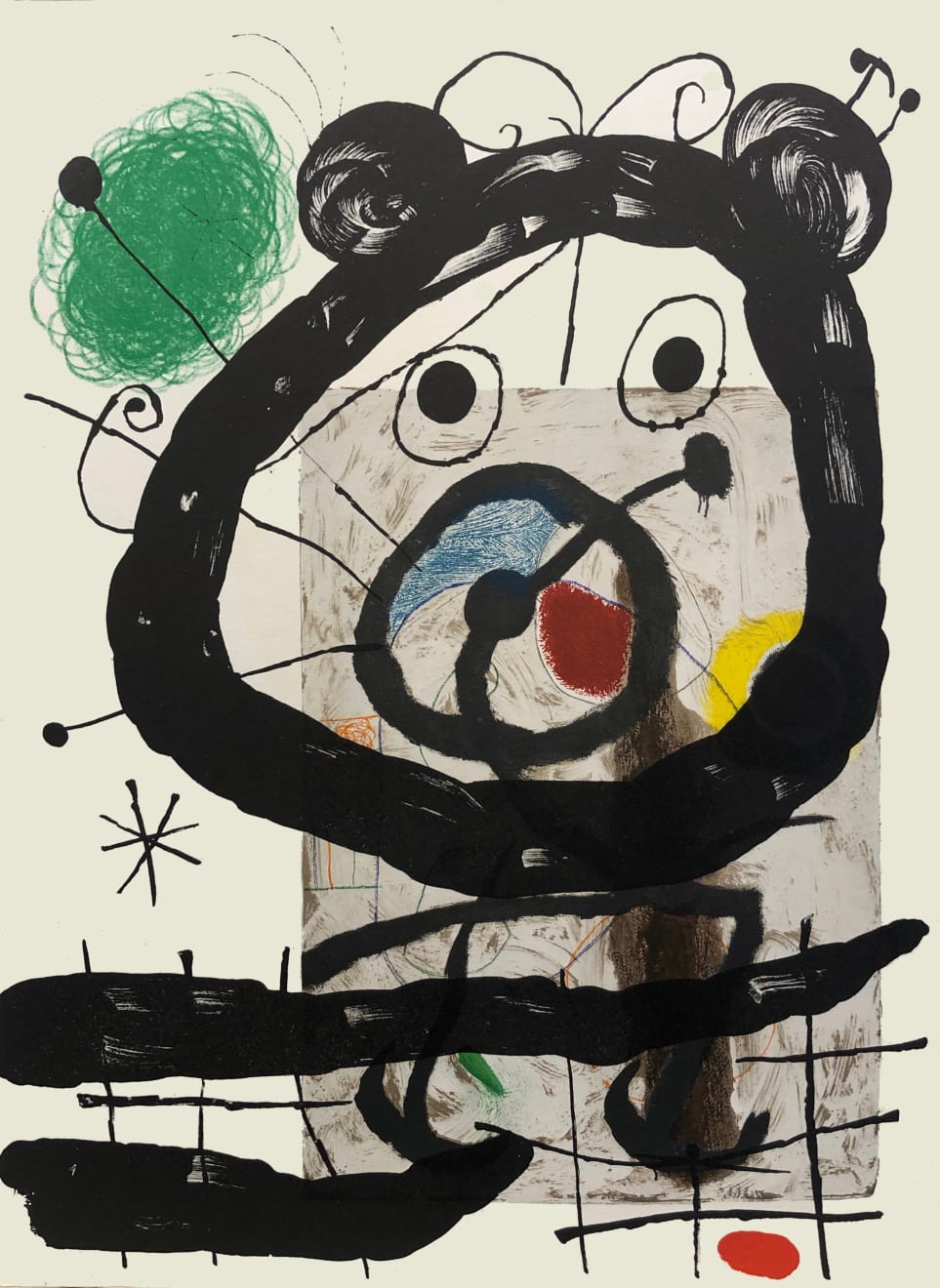 Christmas Secret Bid Auction , LOT 139: Joan Miró - From ‘Derrière le Miroir - Joan Miró: Cartons’, 1965